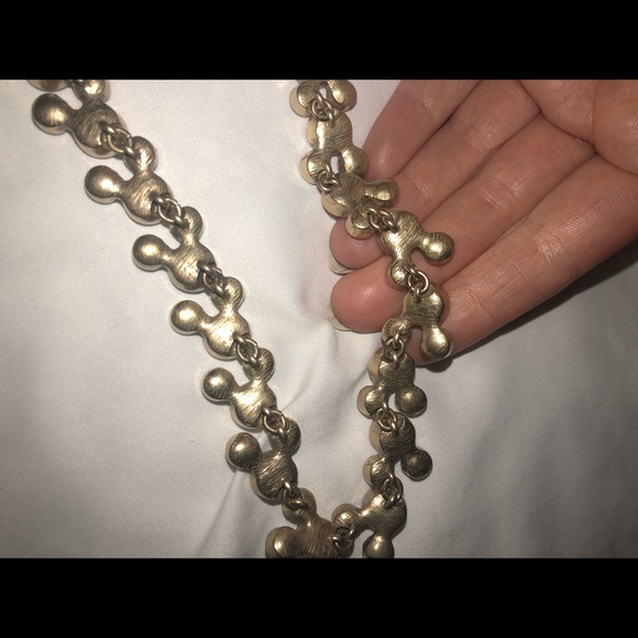 Ann Taylor chunky crystal diamond necklace - Picture 5 of 5